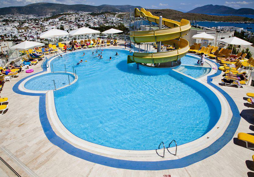 Sunhill Hotel Bodrum Bagian luar foto