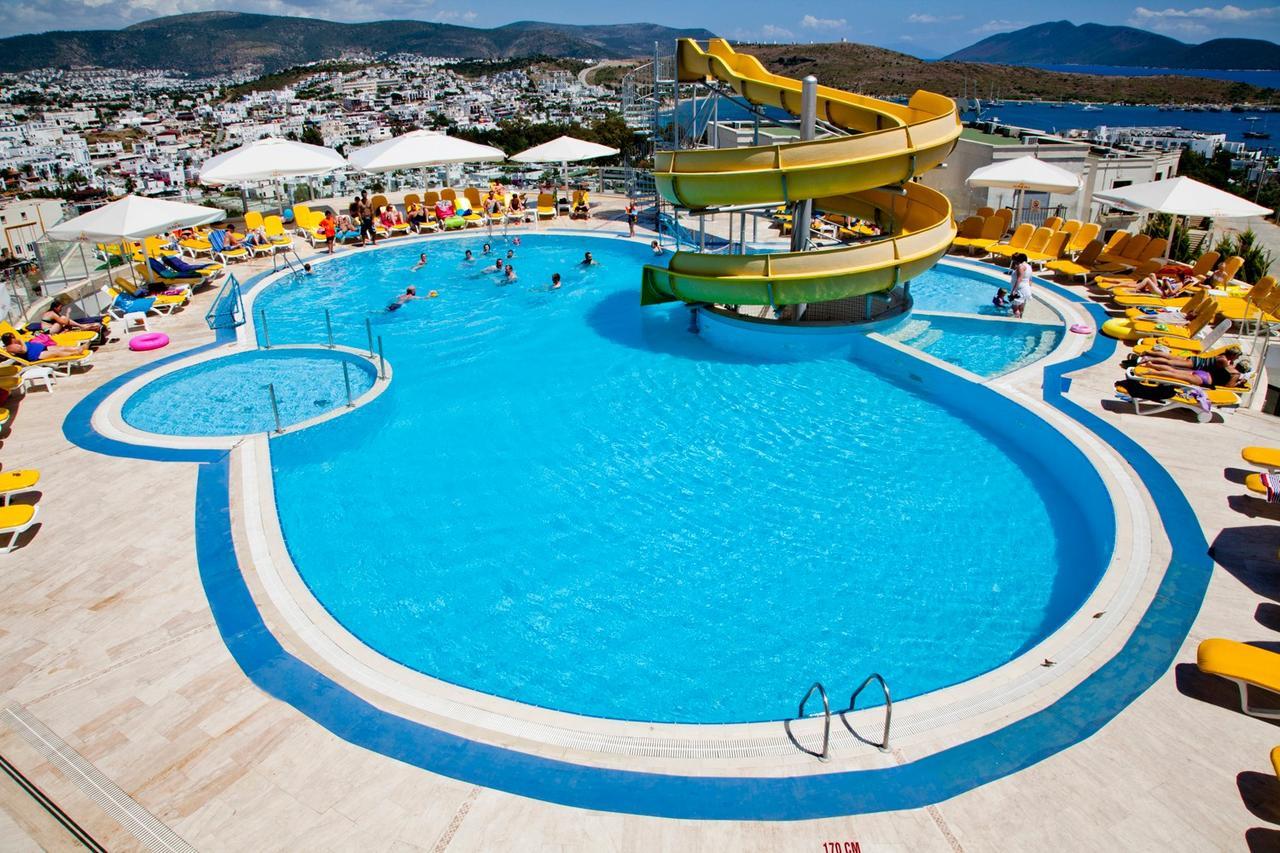 Sunhill Hotel Bodrum Bagian luar foto