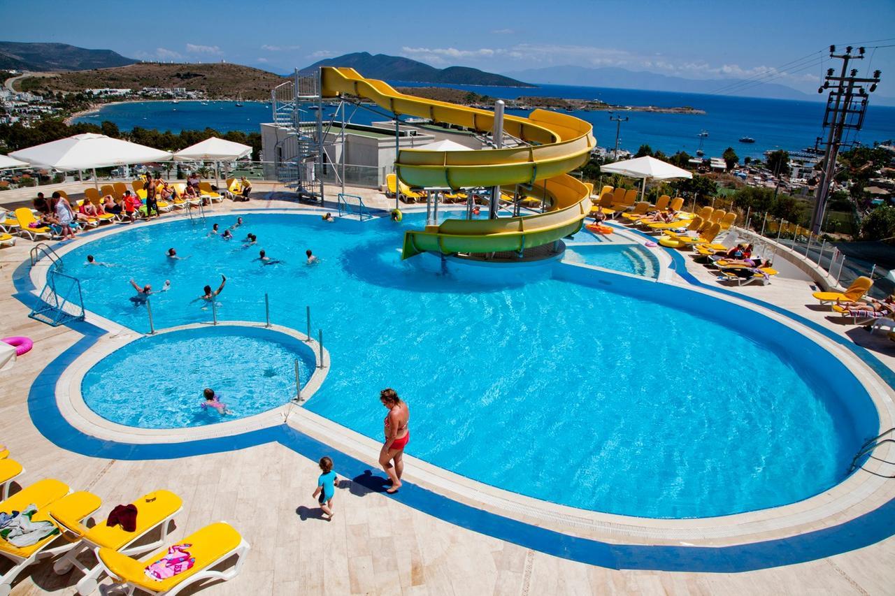 Sunhill Hotel Bodrum Bagian luar foto